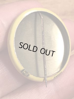 70’sのスマイルフェイスのヴィンテージの缶バッチ