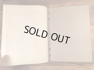 70’sのスマイルフェイスのヴィンテージのルーズリーフ