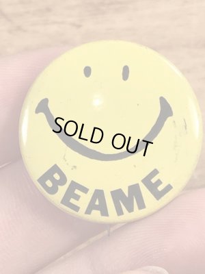 70年代頃のスマイルのビンテージの缶バッジ