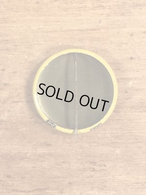 70’sのスマイルフェイスのヴィンテージの缶バッチ