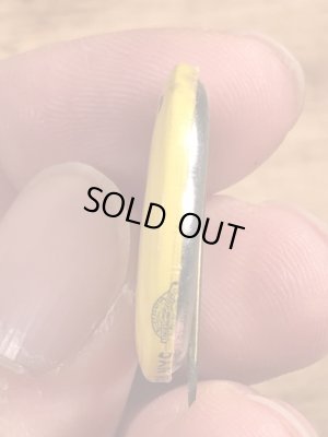 70年代頃のスマイルフェイスのビンテージの缶バッジ