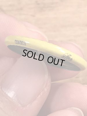 70’sのスマイルフェイスのヴィンテージの缶バッチ