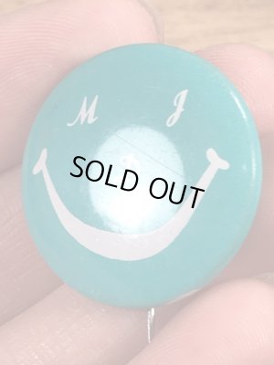 70’sのスマイルのヴィンテージの缶バッチ