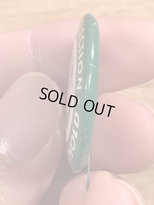 70年代頃の選挙のスマイルが描かれたビンテージの缶バッジ