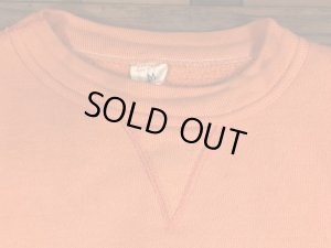 60’sのスマイルフェイスの前Vのヴィンテージのスウェットシャツ