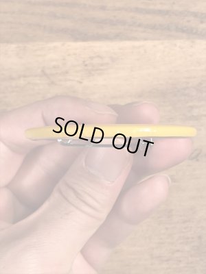 70’sの企業物のスマイルのヴィンテージの缶バッチ