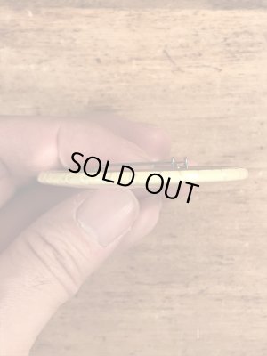 70’sのScabs Ugh!のスマイルフェイスのヴィンテージの缶バッチ