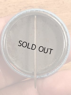 70’sのスマイルフェイスのヴィンテージの缶バッチ