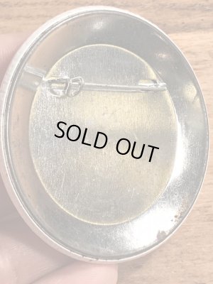 70’sの企業物のスマイルフェイスのヴィンテージの缶バッチ