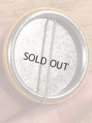 70’sの企業物のスマイルフェイスのヴィンテージの缶バッチ