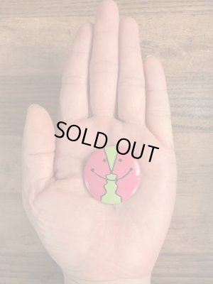 70’sのPerfect School Plan社製のスマイルのヴィンテージの缶バッチ