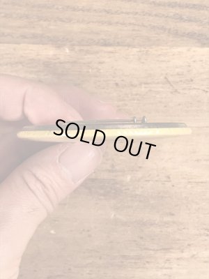 70’sの企業物のスマイルフェイスのヴィンテージの缶バッチ