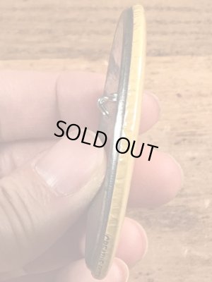 70’sの企業物のスマイルフェイスのヴィンテージの缶バッチ