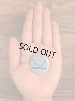 70年代頃のスマイルのビンテージの缶バッジ