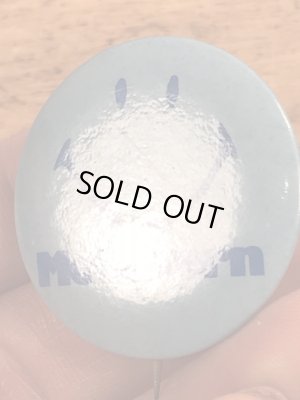 70’sのスマイルフェイスのヴィンテージの缶バッチ