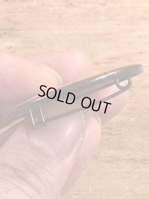 70年代頃のスマイルのキャラクターのビンテージの缶バッジ