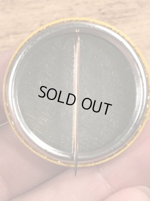 70’sの企業物のスマイルフェイスのヴィンテージの缶バッチ