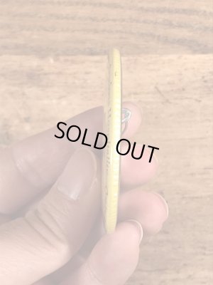 70年代頃の企業物のスマイルのビンテージの缶バッチ