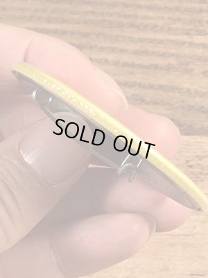 70’sの企業物のスマイルフェイスのヴィンテージの缶バッジ