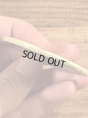 70’sのScabs Ugh!のスマイルフェイスのヴィンテージの缶バッチ