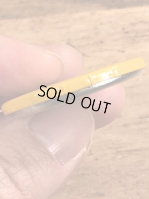 70年代頃の企業物のスマイルのビンテージの缶バッジ