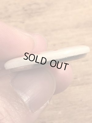 70年代頃の選挙時のスマイルのビンテージの缶バッジ