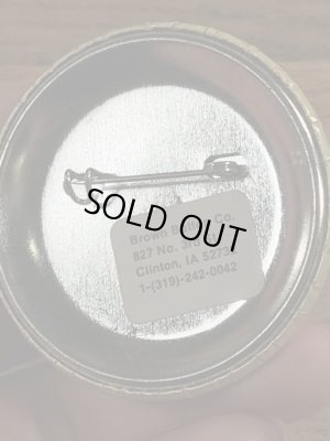 70年代頃のScabs Ugh!のスマイルのビンテージの缶バッジ