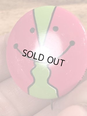 70’sのPerfect School Plan社製のスマイルのヴィンテージの缶バッチ