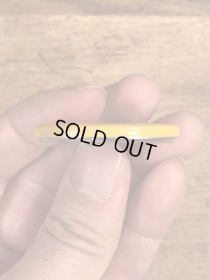 70’sの企業物のスマイルフェイスのヴィンテージの缶バッチ