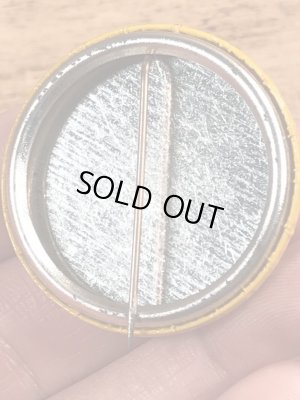 70年代頃の企業物のスマイルのビンテージの缶バッジ