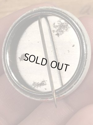 70年代頃の選挙時のスマイルが描かれたビンテージの缶バッジ