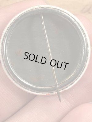 70’sの選挙時のスマイルフェイスが描かれたヴィンテージの缶バッチ