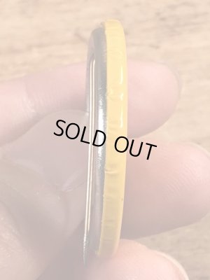 70’sの企業物のスマイルフェイスのヴィンテージの缶バッチ