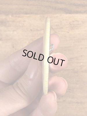 70年代頃のScabs Ugh!のスマイルのビンテージの缶バッジ