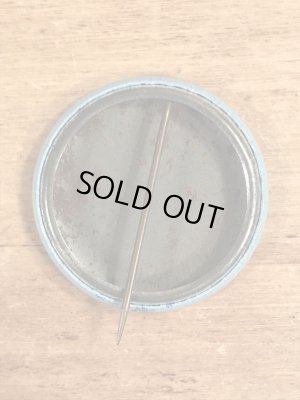 70’sのスマイルフェイスのヴィンテージの缶バッチ