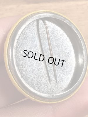 70’sのスマイルフェイスのヴィンテージの缶バッチ