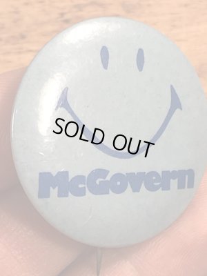 70年代頃のスマイルのビンテージの缶バッジ