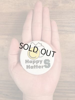 70年代頃の企業物のスマイルのビンテージの缶バッジ