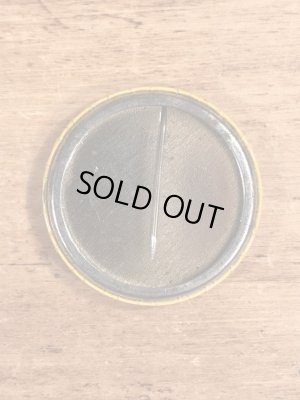 70’sのスマイルフェイスのヴィンテージの缶バッチ