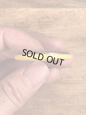 70’sのスマイルフェイスのヴィンテージの缶バッチ