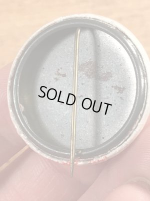 70年代頃の選挙時のスマイルが描かれたビンテージの缶バッジ