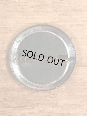 70’sのスマイルフェイスのキャラクターのヴィンテージの缶バッチ