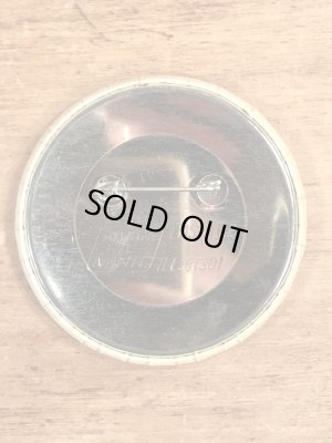 80’sの選挙時のスマイルフェイスのヴィンテージの缶バッジ