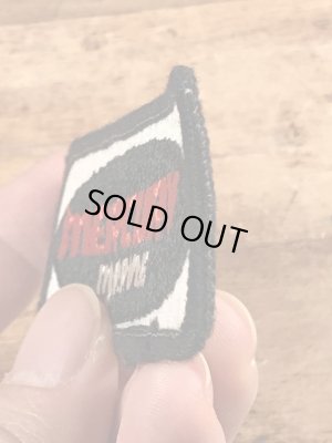 70年代頃のマーキュリーマリンのビンテージの刺繡ワッペン