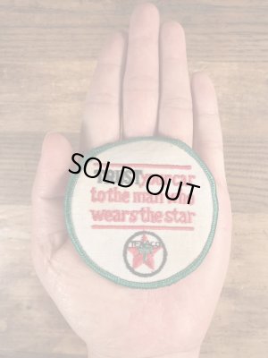 70年代頃のテキサコのビンテージのワッペン