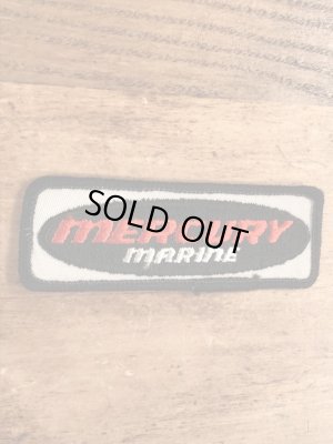 70年代頃のマーキュリーマリンのビンテージの刺繡ワッペン