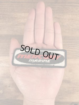 70年代頃のマーキュリーマリンのビンテージの刺繡ワッペン