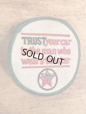 70年代頃のテキサコのビンテージのワッペン