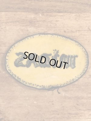 70’sのMidasのヴィンテージの刺繡パッチ