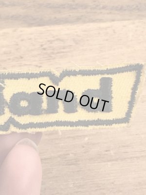 70’sのWeiandのヴィンテージの刺繡パッチ